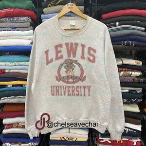 Vintage 1990s GALT SAND University Lewis Flyers Big Logo Sweatshirt